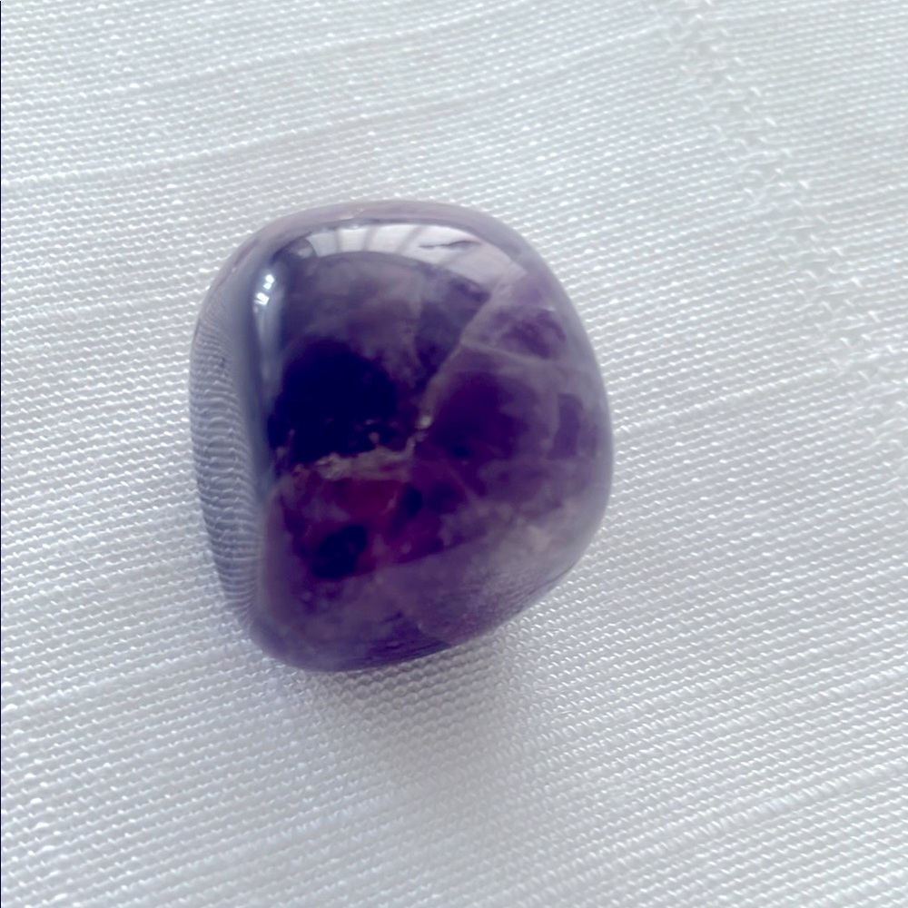 Natural Dream Amethyst Quartz Polished Crystal Stone Anxiety Relief Decor